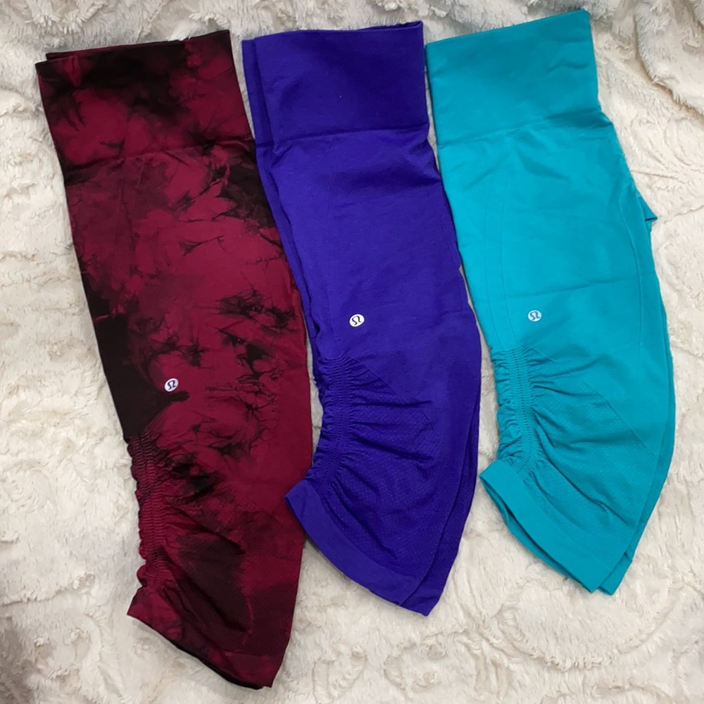 Lululemon In The Flow Crop II Bundle